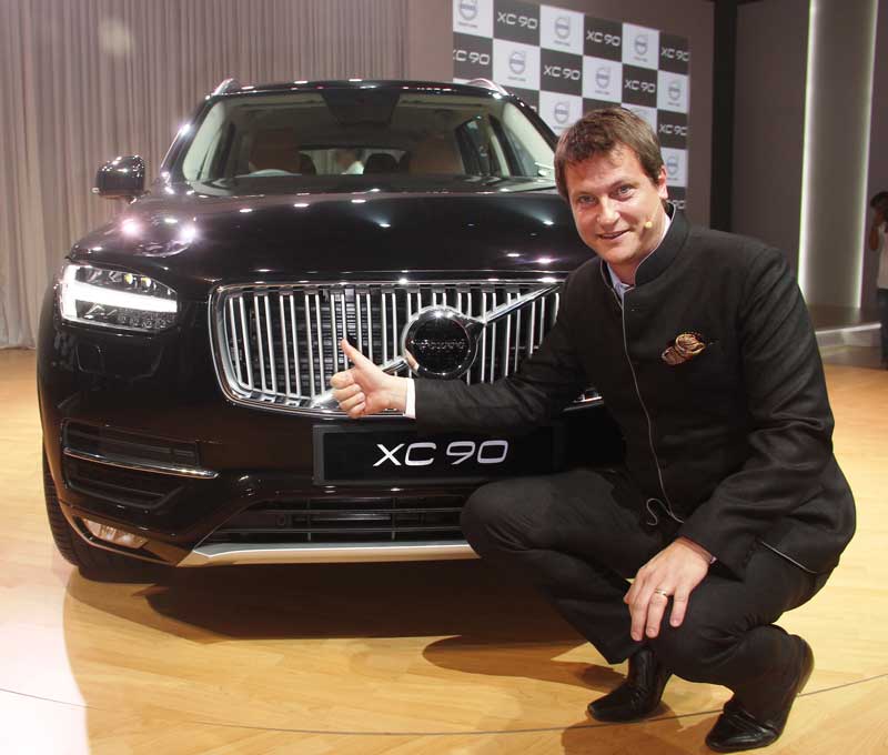 Tomas-Ernberg,-MD,-Volvo-Auto-India-at-the-launch-of-XC90