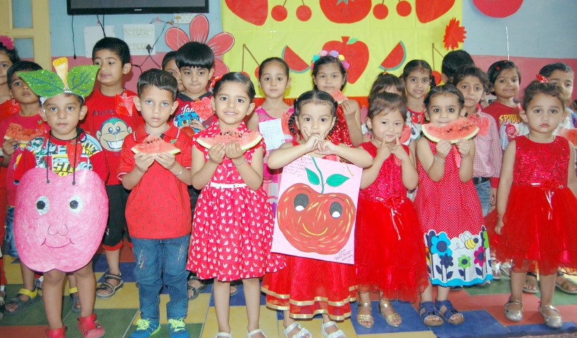 Ashmah International School, Sector 70  Mohali celebrated Red day at it campus, (Small)