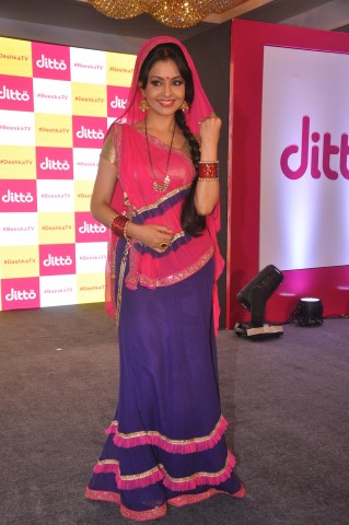 Shubhangi Atre at the launch of dittoTV_2 (Small)