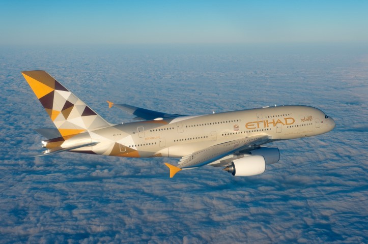 Etihad Airways A380 (Small)