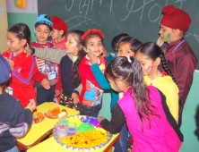 Ashmah International School, Sector 70 Celebrating Holi at its Campus (Small)