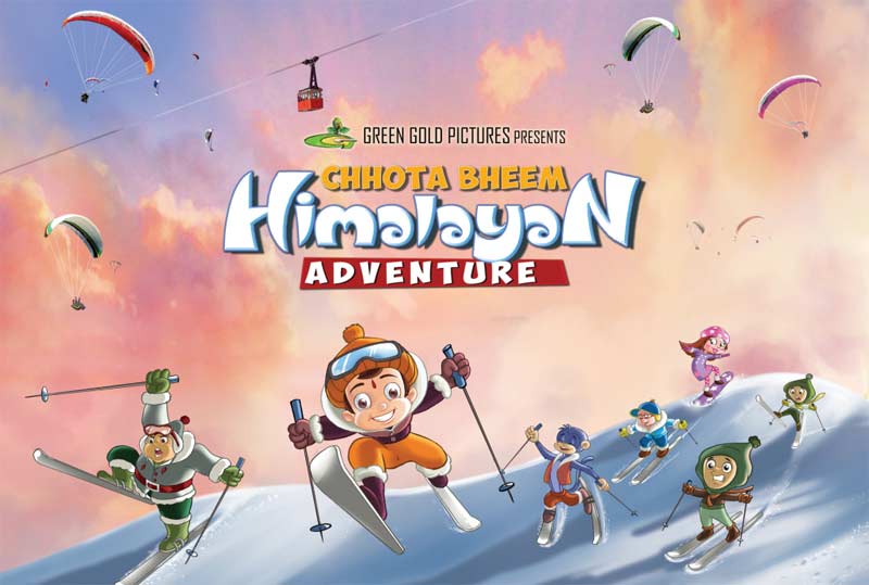 Chhota Bheem Himalayan Adventure Movie First 1st Day Total Box Office  Collection, Critics Review & Rating, Live Audience, Tweet Update - NewZNew