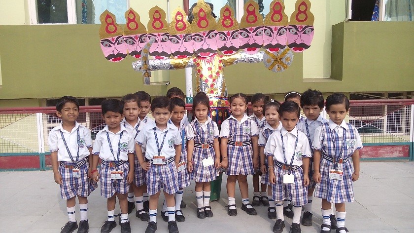 CRB Public School Celebrates Dussehra with Great Fervor - NewZNew