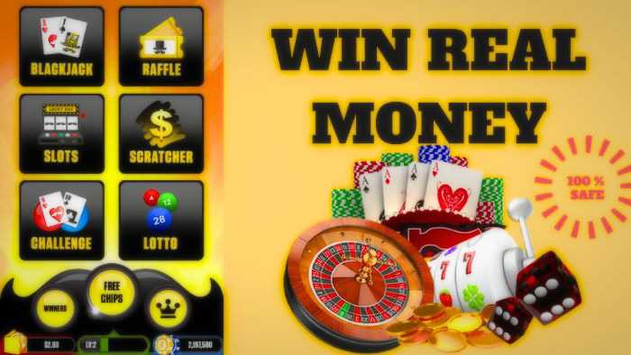 free casino games slots win money