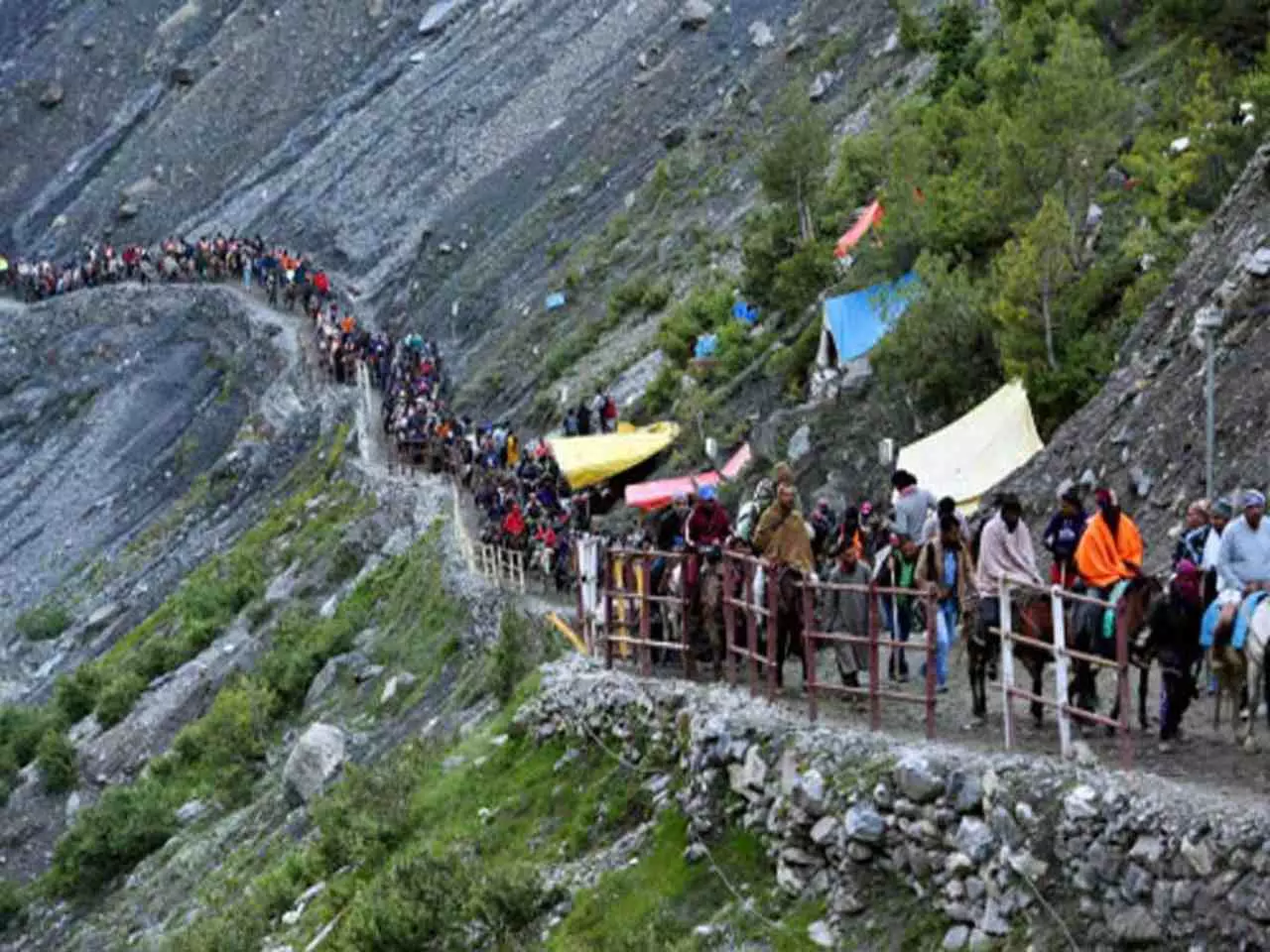 Amarnath Yatra resumes with a 'smart' makeover - NewZNew