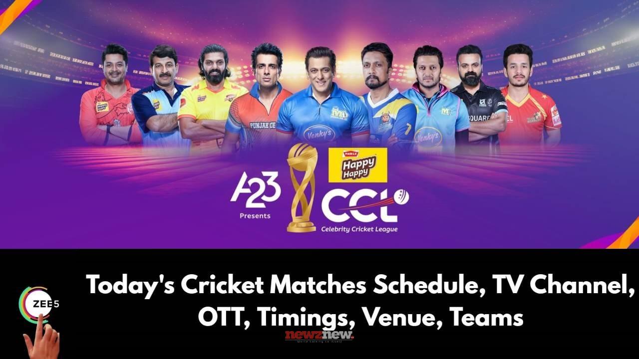 Celebrity Cricket League 2023 CCL Match Live TV Channels, Streaming