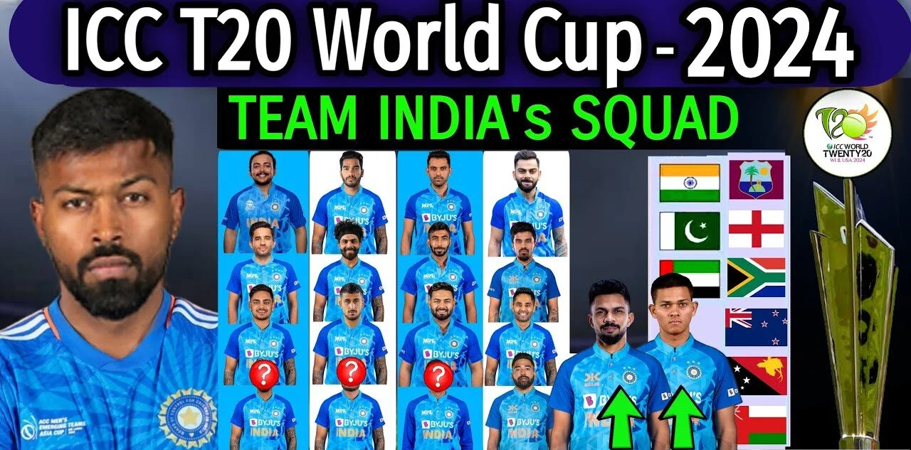 ICC T20 World Cup 2024 India Squad: Complete List of Players - NewZNew